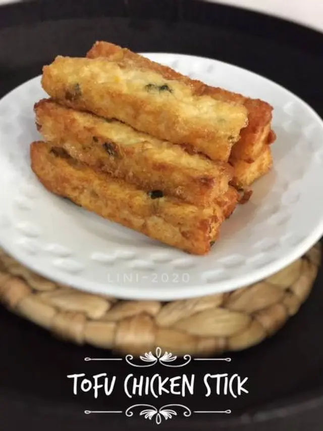 ilustrasi resep stik tahu ayam/cookpad
