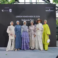 Group show &ldquo;Indonesia Now&rdquo; akan memboyong 7 jenama modest fashion Indonesia di pekan mode internasional, London Fashion Week. [Dok/Indonesia Now].