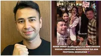 Raffi Ahmad tuai beragam komentar usai diketahui kumpul di kafe bersama sahabat. (Sumber: Instagram/@raffinagita1717/Twitter/@MenteriKonten)