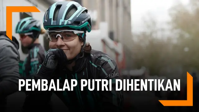 VIDEO: Lebih Cepat Dari Putra, Pembalap Putri Ini Dihentikan