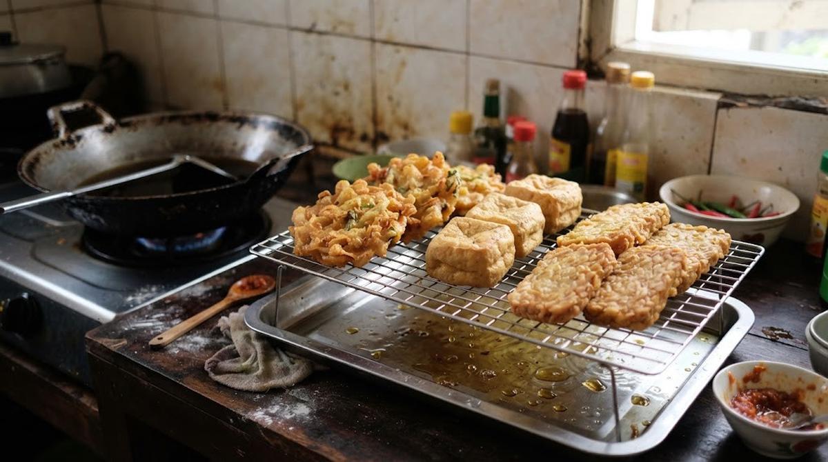Tiriskan Minyak Setelah Menggoreng