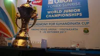 Tim bulutangkis beregu Indonesia mendapatkan lawan mudah di Piala Suhandinata 2017 yang akan digelar di Yogyakarta pada Oktober mendatang. (Bola.com/Zulfirdaus Harahap)