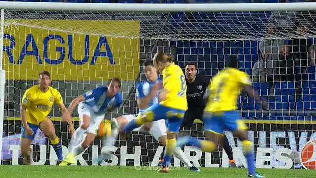 Las Palmas 1-0 Malaga | Liga Spanyol | Highlight Pertandingan dan Gol-gol