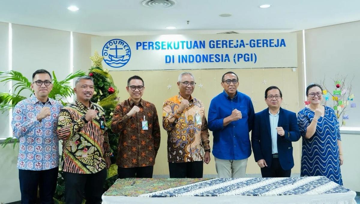 BPJS Ketenagakerjaan Berkolaborasi dengan PGI Perkuat Perlindungan Jaminan Sosial di Lingkungan Gereja