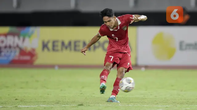 Foto: Marselino Ferdinan Cetak Gol, Timnas Indonesia U-20 Bungkam Vietnam dan Lolos Piala Asia U-20 2023