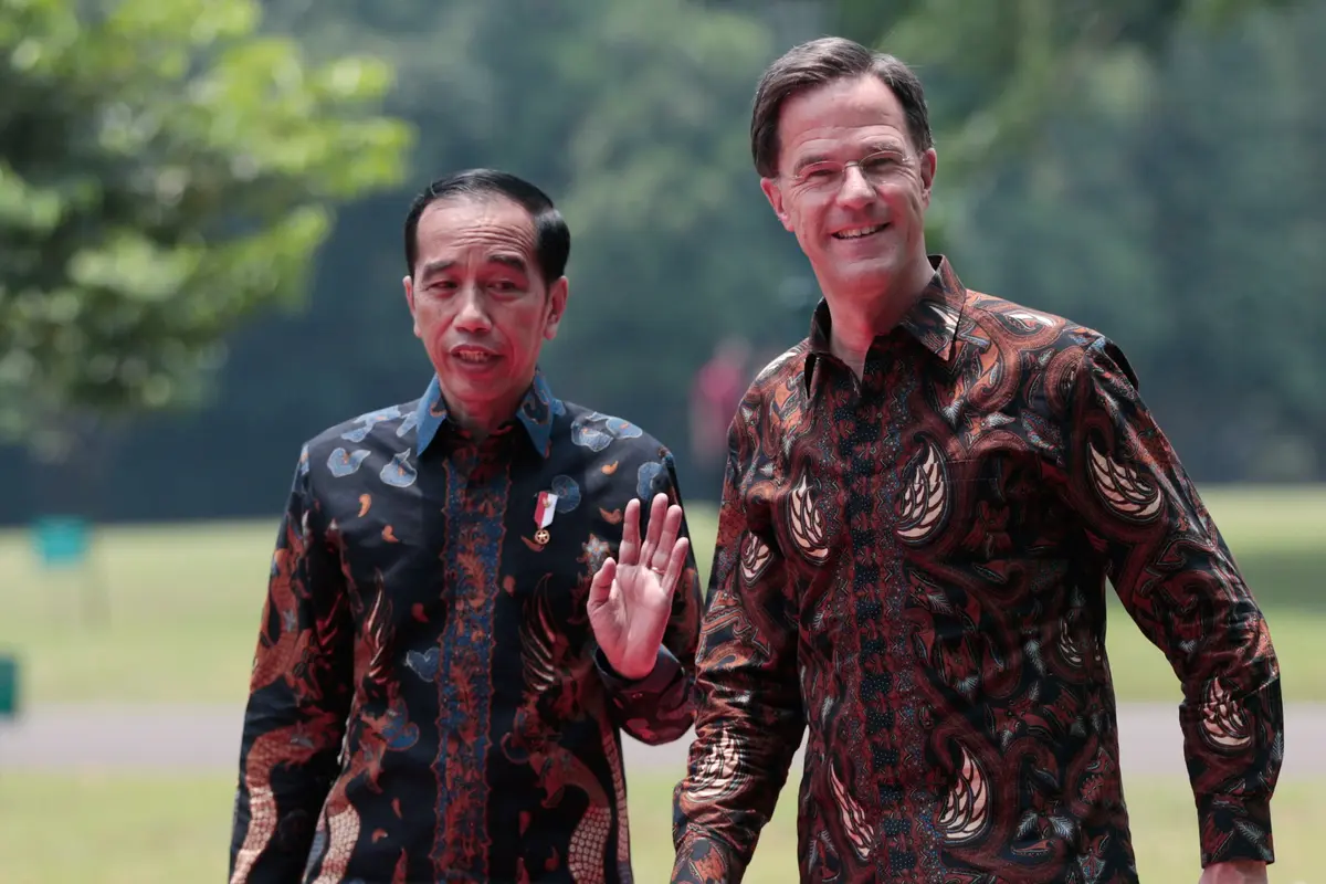 Jokowi dan PM Belanda