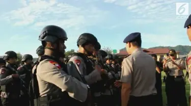 Ratusn Brimob Polda Papua dikerahkan untuk mengejar kelompok besenjata Sabinus Waker yang menembak 7 anggota Brimob di Tembagapura Papua