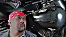 Indro Warkop menyayanngkan ketika masyarakat menggeneralisasi klub moge. (Fathan Rangkuti/Bintang.com)