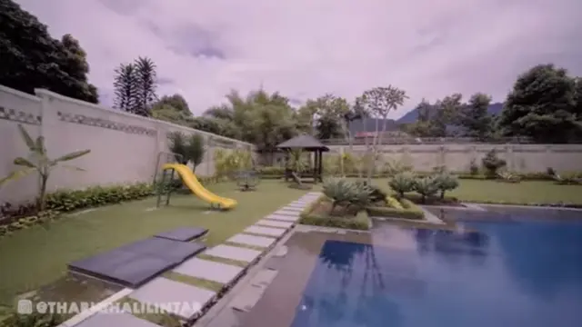 Potret rumah yang disewa Thariq Halilintar