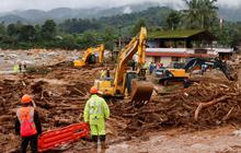 FOTO: Tragis, Banjir dan Tanah Longsor di India Tewaskan Puluhan Orang, Ratusan Masih Hilang