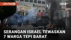 7 Warga Palestina Tewas dalam Serangan Tentara Israel di Tepi Barat