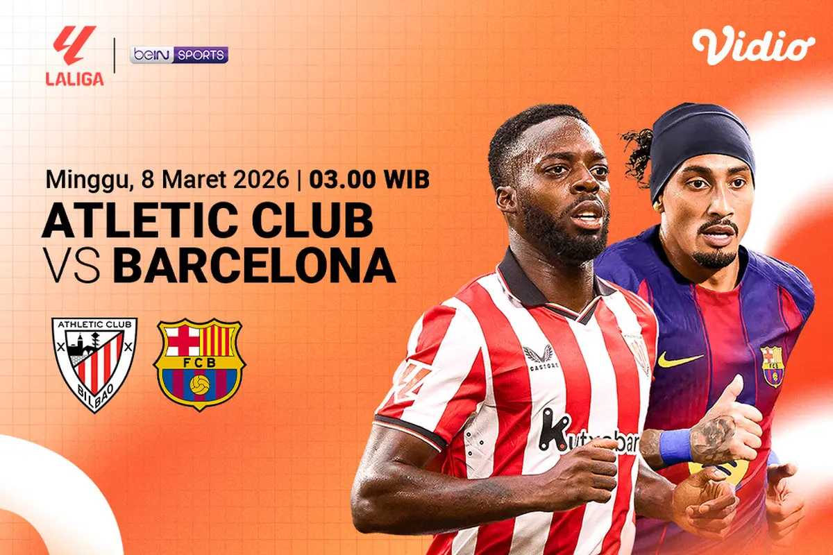 Jadwal Pertandingan Athletic Club vs Barcelona Eksklusif hanya di Vidio