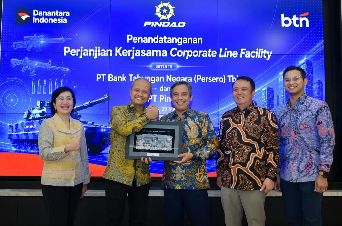 Sokong Produksi Maung MV3 Hingga Amunisi, BTN Kucurkan Kredit Rp1,5 Triliun untuk Pindad