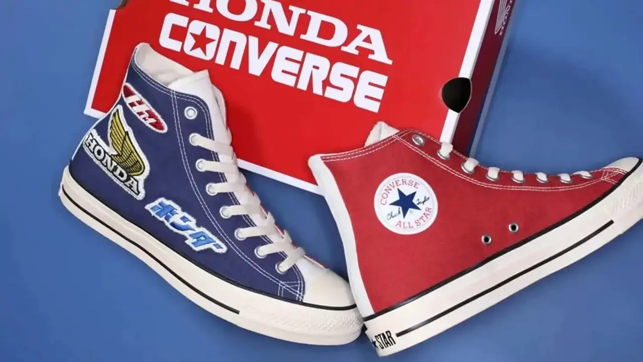 Honda Rilis Sepatu Hasil Kolaborasi dengan Converse