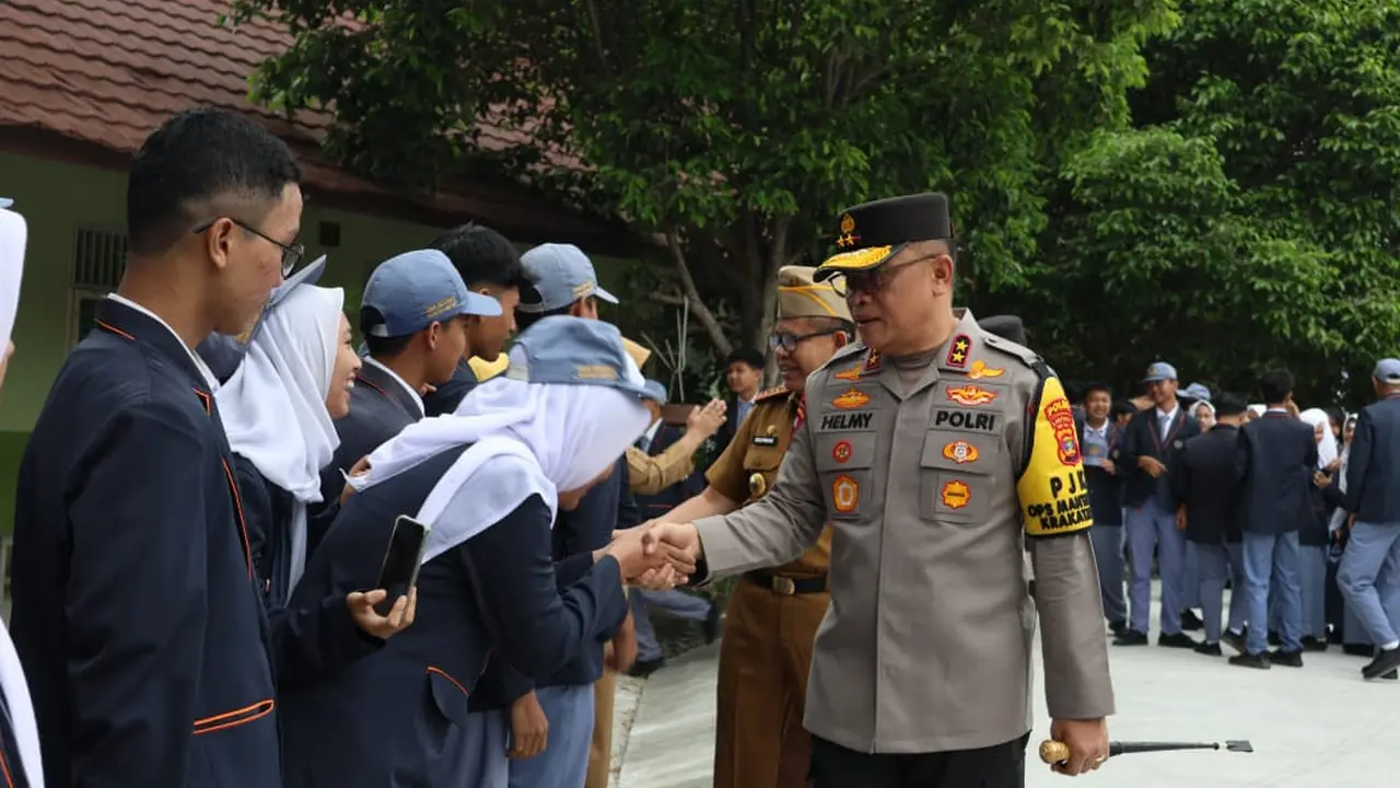 Kapolda lampung Irjen pol.Helmy Santika