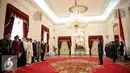 Presiden Joko Widodo menerima penempatan 13 Duta Besar Luar Biasa dan Berkuasa Penuh (LBBP) Designate Resident dan Designate Non Resident untuk Republik Indonesia di Istana Merdeka, Jakarta, Rabu (3/2/2016). (Liputan6.com/Faizal Fanani)