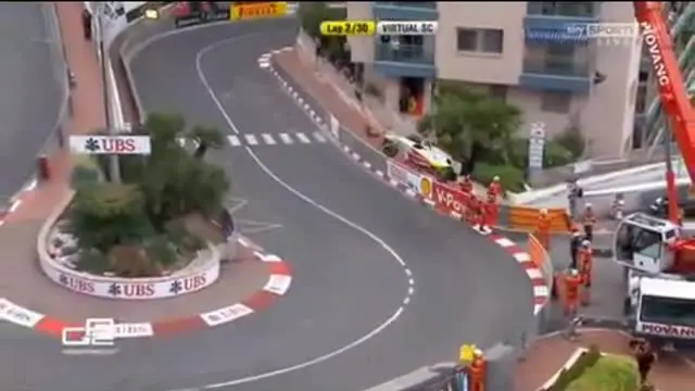 Video momen Rio Haryanto yang diunduh dari Youtube saat mengalami tabrakan dengan dinding pengaman sirkuit Monaco di GP2 Series tahun 2015 lalu.