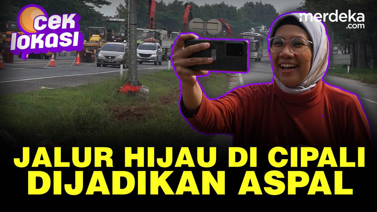 CEK LOKASI: Sebagian Ruas Tol Cipali Diperlebar, Area Rumput Berubah jadi Aspal