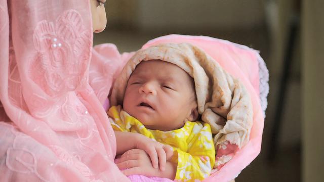 Ilustrasi bayi laki-laki