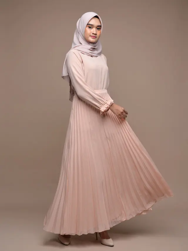 Model Gamis Agar Perut Tidak Buncit