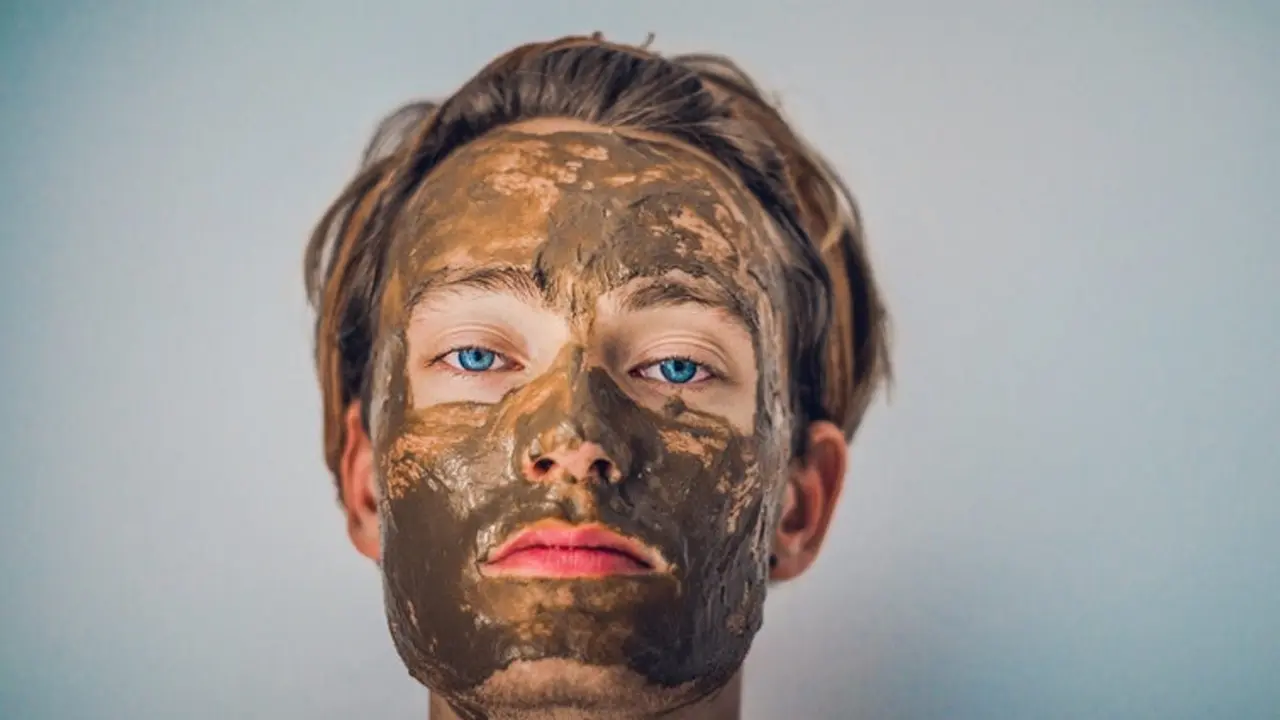 Ilustrasi masker wajah