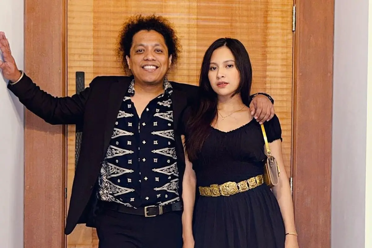 Indah Permatasari dan Arie Kriting (Foto: instagram indahpermatas)