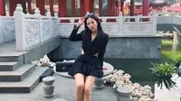 Agnes Jennifer Tampil Memukau dengan Kaki Jenjang dan Body Goals Impian