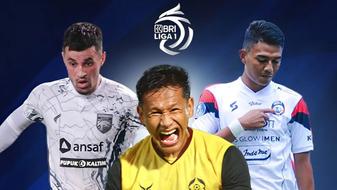 BRI Liga 1 - 3 Pemain Lokal yang Bersaing Jadi Top Scorer BRI Liga 1
