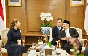 Tiba di Indonesia, Putri Mahkota Swedia Kunjungi Jakarta dan Lombok