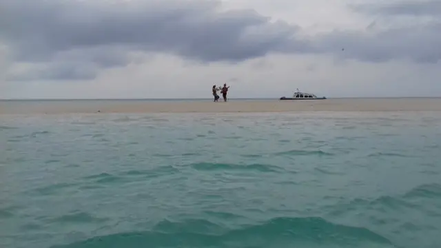 Gusung Sanggalau, Pulau Pasir Kalimantan Timur