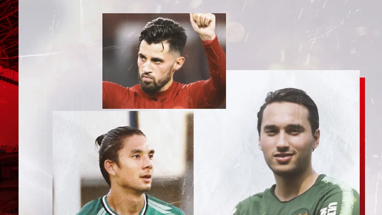 Stafano Lilipaly, Kim Jeffrey dan Ezra Walian
