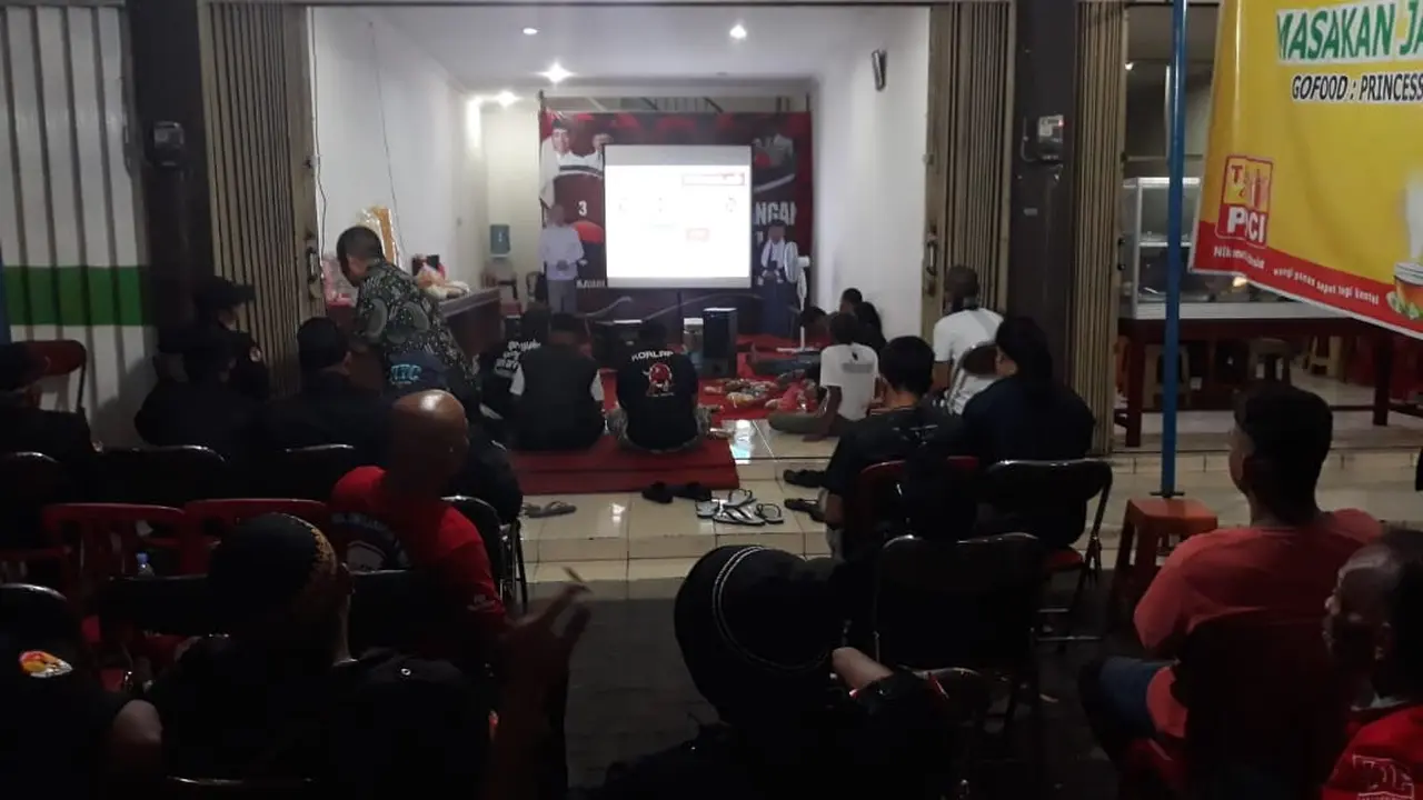 Nobar Debat Capres di Solo