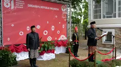 Hujan Tak Surutkan Semangat WNI Rayakan HUT ke-81 RI di Wina
