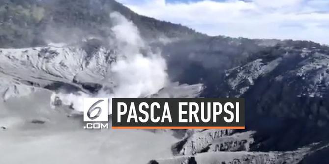 VIDEO: Pasca Erupsi Gunung Tangkuban Perahu Masih ditutup Sementara
