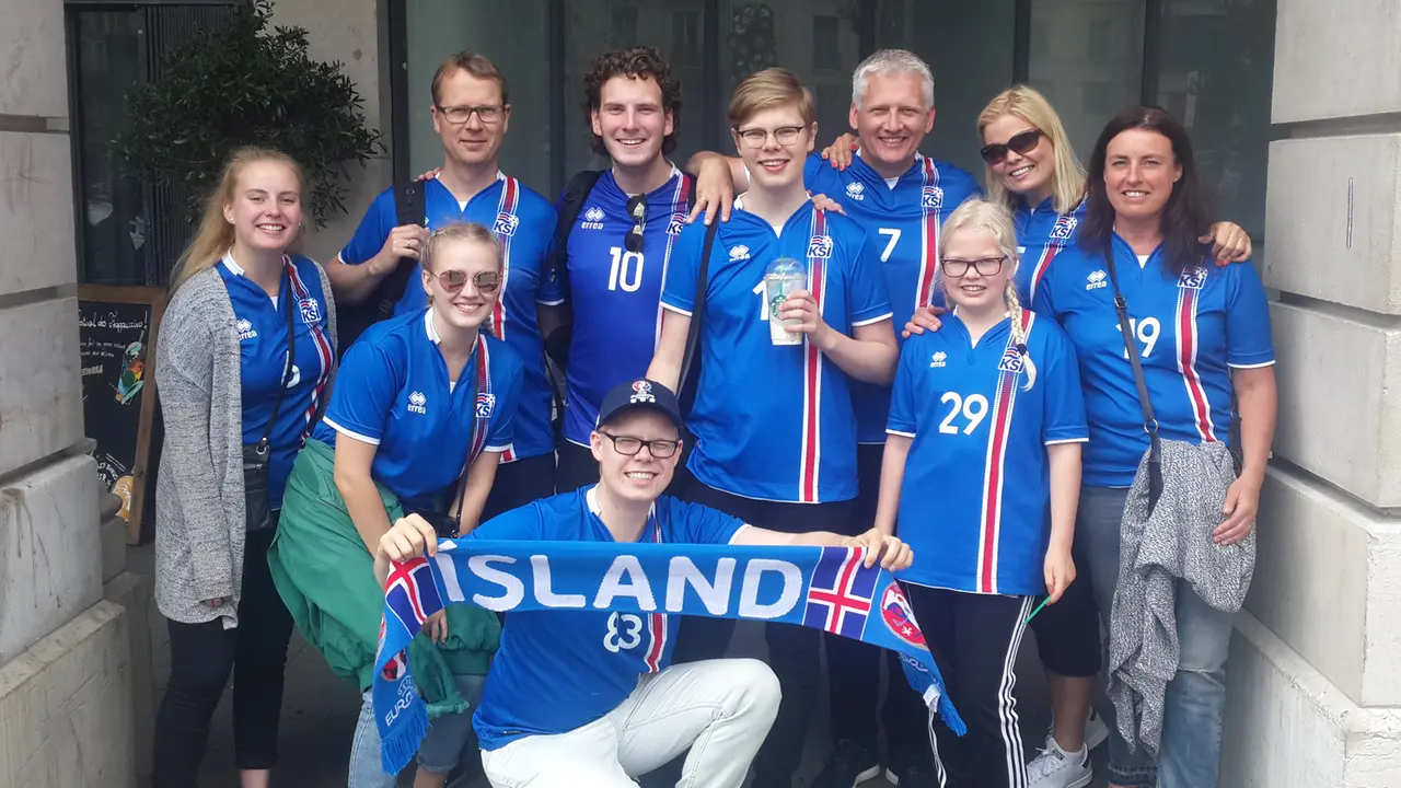 Suporter Islandia
