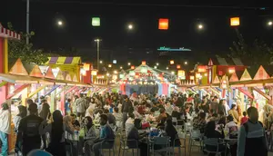 Pasar Senggol Berubah Jadi Hungry Playground, Ada 110 Tenant Kuliner hingga Konser Gratis