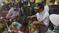 Pengungsi Gunung Kelud di Malang Kekurangan Makanan Bayi