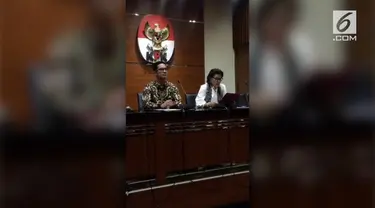 Melalui konferensi pers, KPK membeberkan kronologi penetapan mantan pengacara dan dokter Setya Novanto