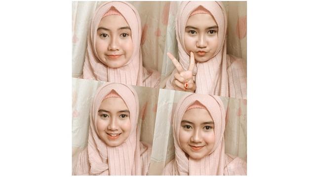 Tak hanya bersuara merdu, penyanyi asal Jawa Timur ini juga memiliki paras cantik.