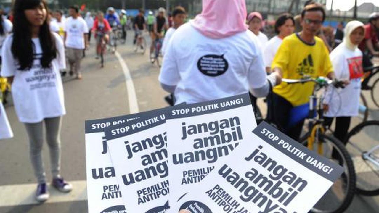Demo "Stop Politik Uang" jelang Pilgub DKI