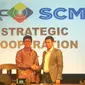 Penandatanganan MoU antara CEO PT Surya Citra Media Sutanto Hartono dan Direktur Utama MNC David Fernando Audy di Djakarta Theater, Jakarta, Kamis (12/12/2019).