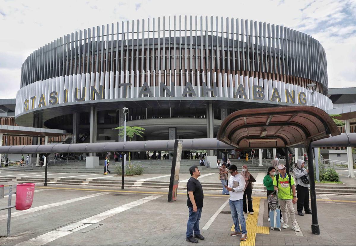 Wajah baru Stasiun Tanah Abang