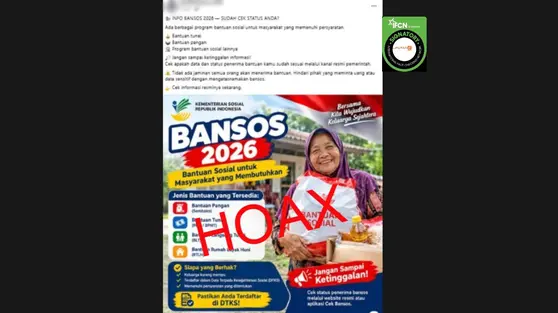Cek Fakta: Hoaks Tautan untuk Mengecek Status Bansos 2026