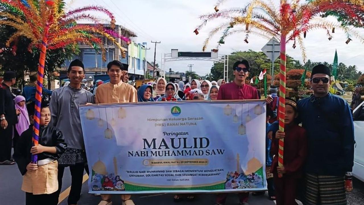 Trivia: Pawai Unik Maulid Nabi, Pemkab Natuna Ajak Orang Tua Aktif dalam Pelestarian Budaya Natuna