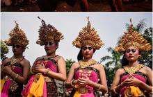 FOTO: Parade Ogoh-Ogoh Menyambut Nyepi hingga Paling Ekstrem Lukat Geni Meriahkan Sejumlah Kota Besar di Indonesia