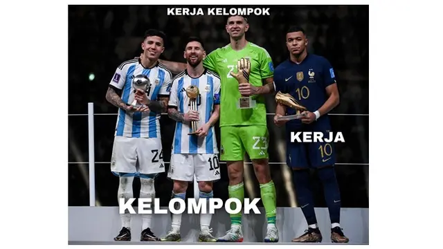 6 Meme Kylian Mbappe karena Prancis Gagal Jadi Juara Dunia 2022 Ini Kocak