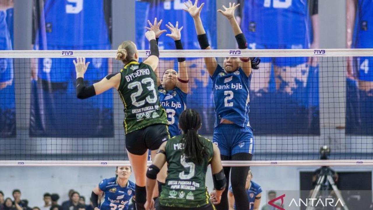 Gresik Phonska Bungkam BjB 3-0, Amankan Tiket Final Four Proliga 2026