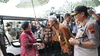 Gubernur Jawa Tengah, Ganjar Pranowo, dan Ketum PDIP, Megawati Soekarnoputri (Istimewa)