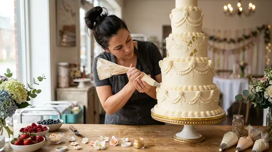 8 Tips agar Whipped Cream Tidak Ambles dan Tetap Cantik Berjam-jam, Rahasia Dekorasi Kue Tetap Sempurna