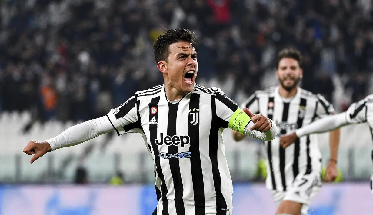 Paulo Dybala - Penyerang bernomor punggung 10 ini memiliki kontrak kerja hingga hingga 30 Juni 2022 bersama Nyonya Tua. Jika Juventus dan Dybala tak memperpanjang kerja sama maka pemain asal Argentina itu bisa saja pergi secara gratis pada 1 Juli 2022 mendatang. (Marco Alpozzi//LaPresse via AP)